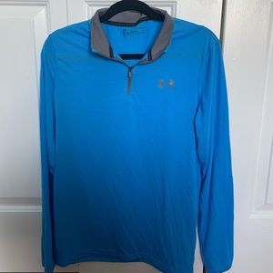 SOLD Blue underarmour quarter zip